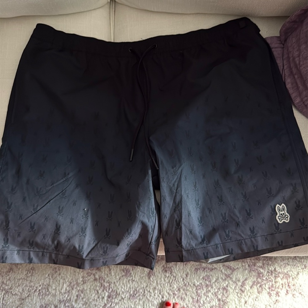 Psycho bunny men’s swim shorts XXL - never worn no tags inside lining taken out